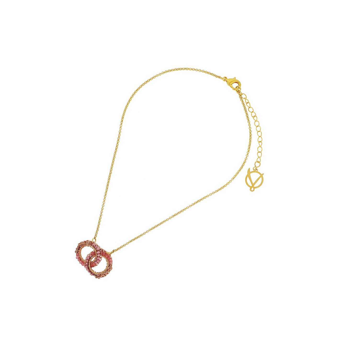 Colar de Crochê Nova Rosa Essence