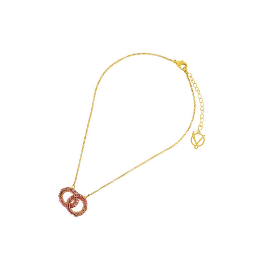 Colar de Crochê Nova Rosa Essence