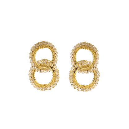 Brinco Elos Mini Cristal