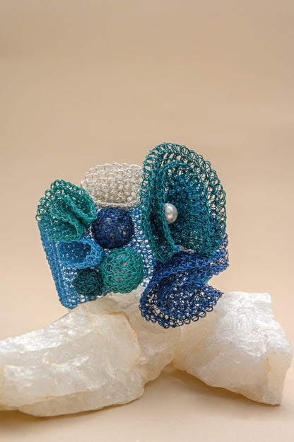 Pulseira de Crochê Reef Maxi Ocean Dreams Azul