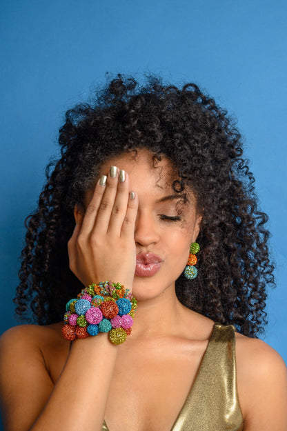 Bracelete de Crochê Confetti Collection