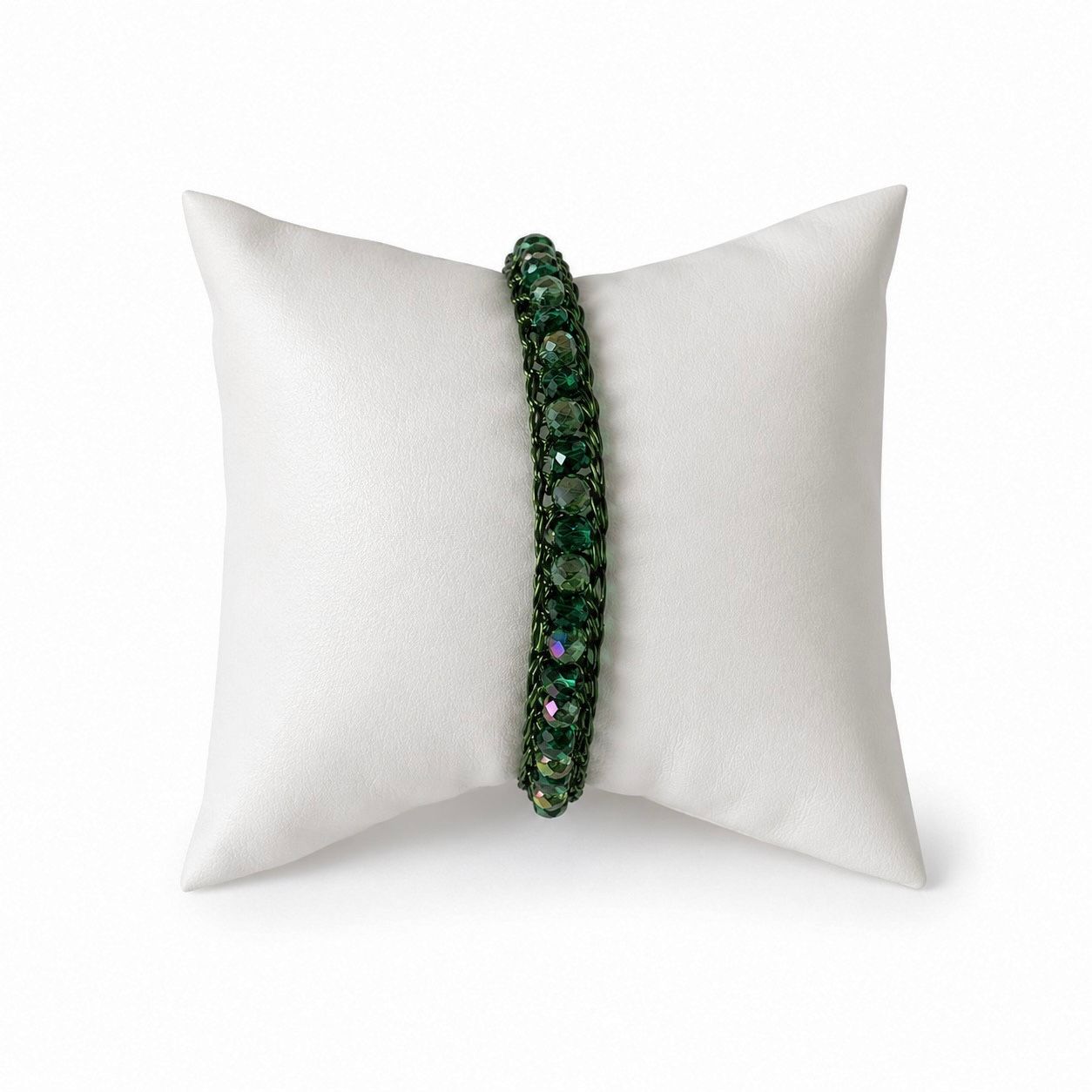 Bracelete de Crochê Molly Mix Green