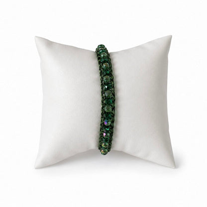 Bracelete de Crochê Molly Mix Green