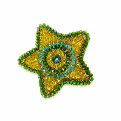 Broche de Crochê Star