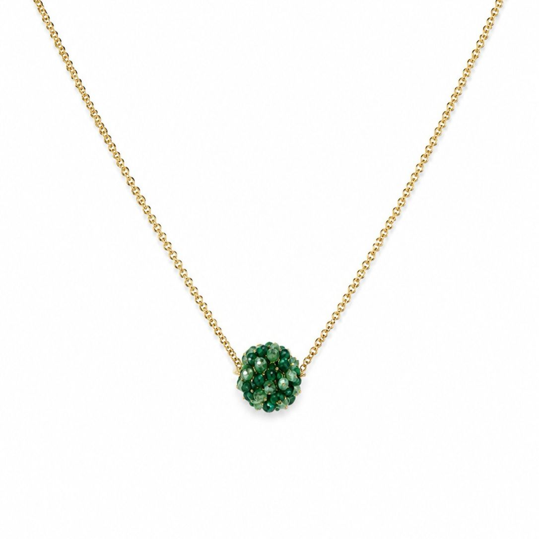 Colar de Crochê Maya Mix Green