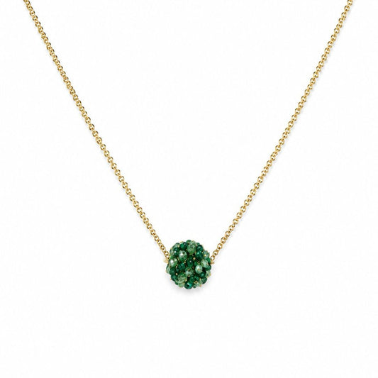 Colar de Crochê Maya Mix Green