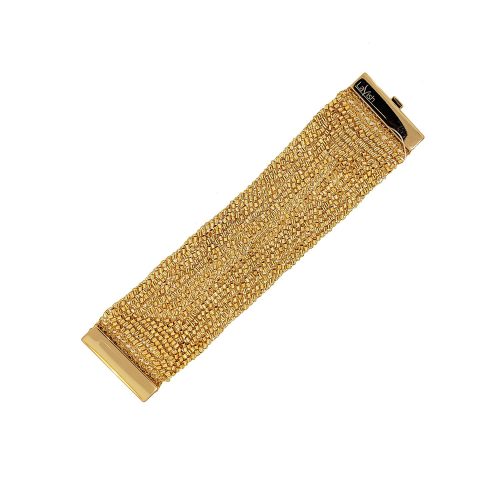 Bracelete de Crochê All Gold