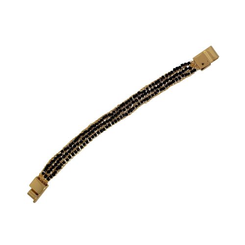 Bracelete de Crochê Narrow Black