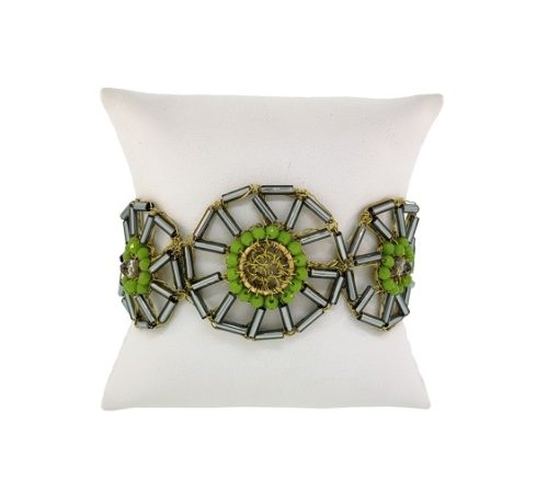 Bracelete Themis Round Legacy Verde