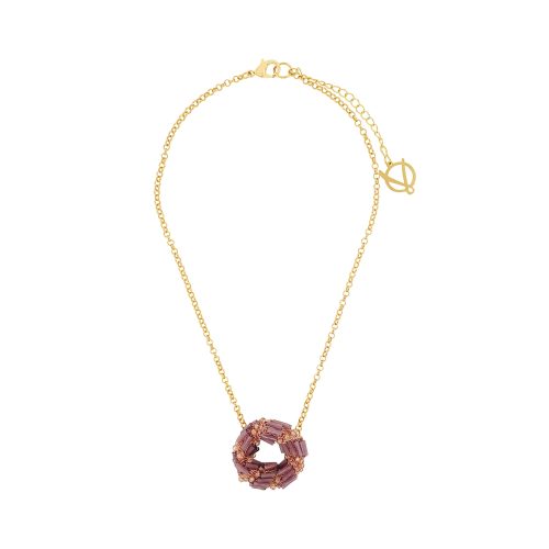 Colar Helix Pendant Legacy Lilás